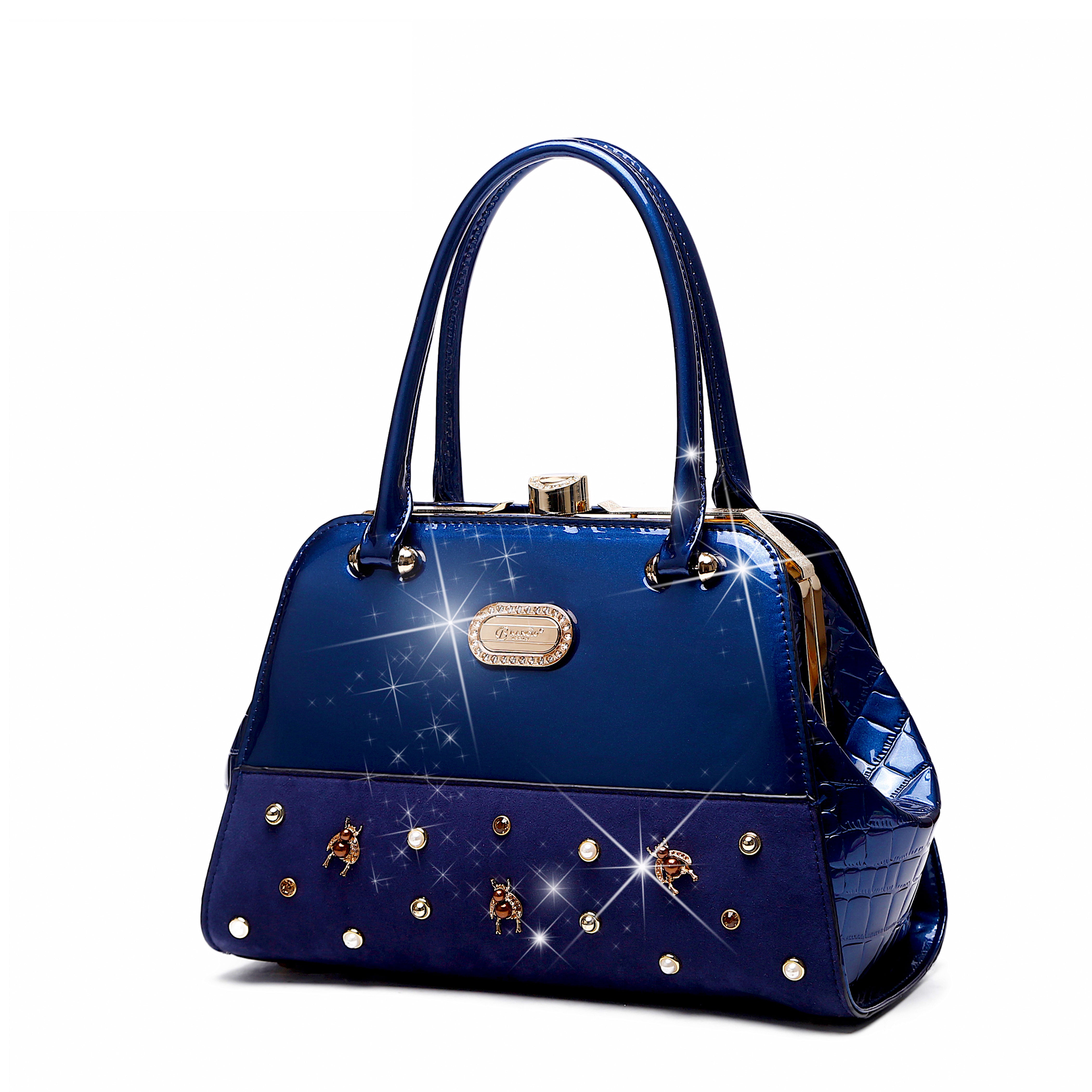 Honey Bee Adore Handmade Leather Shoulder Bag - Brangio Italy Co.