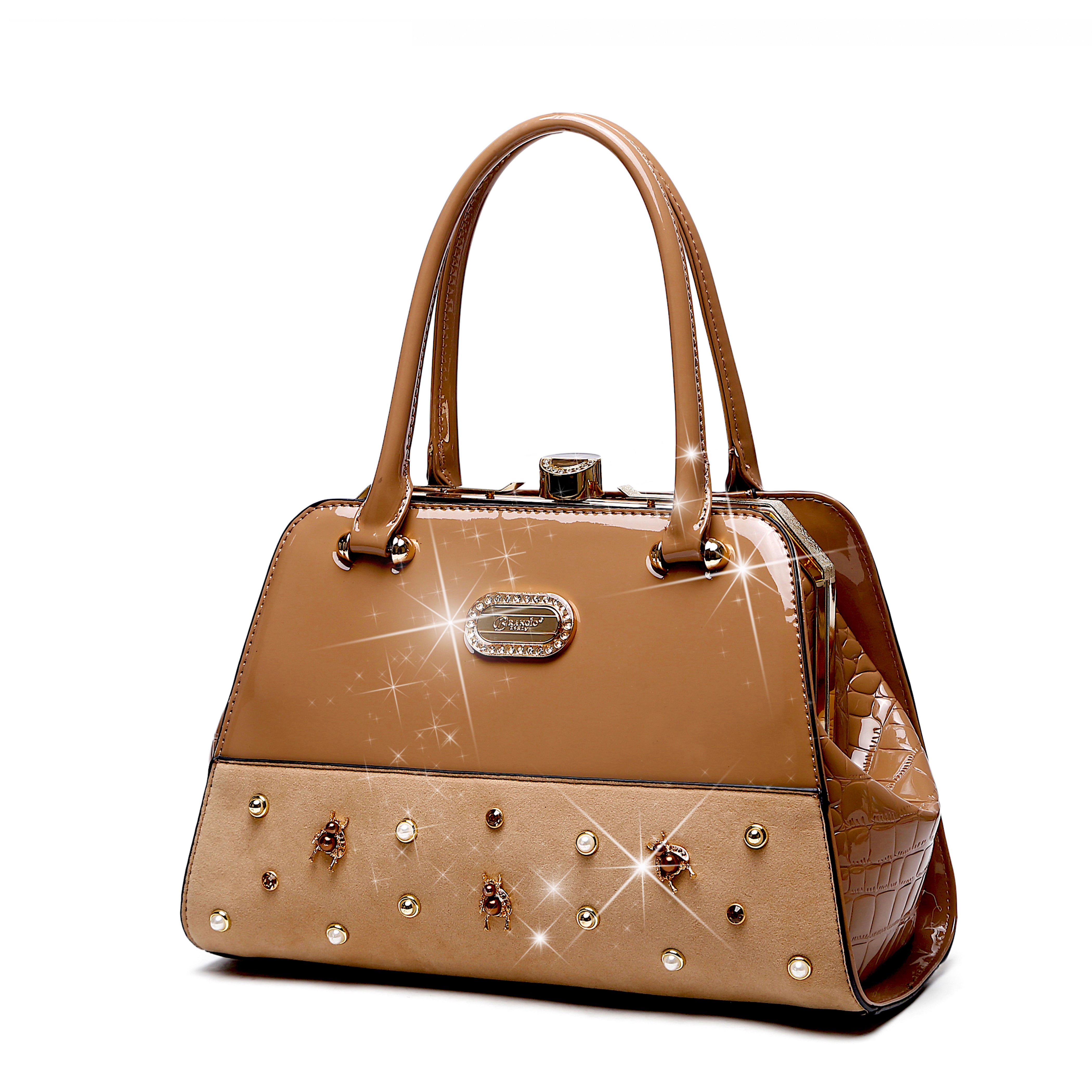 Honey Bee Adore Handmade Leather Shoulder Bag - Brangio Italy Co.