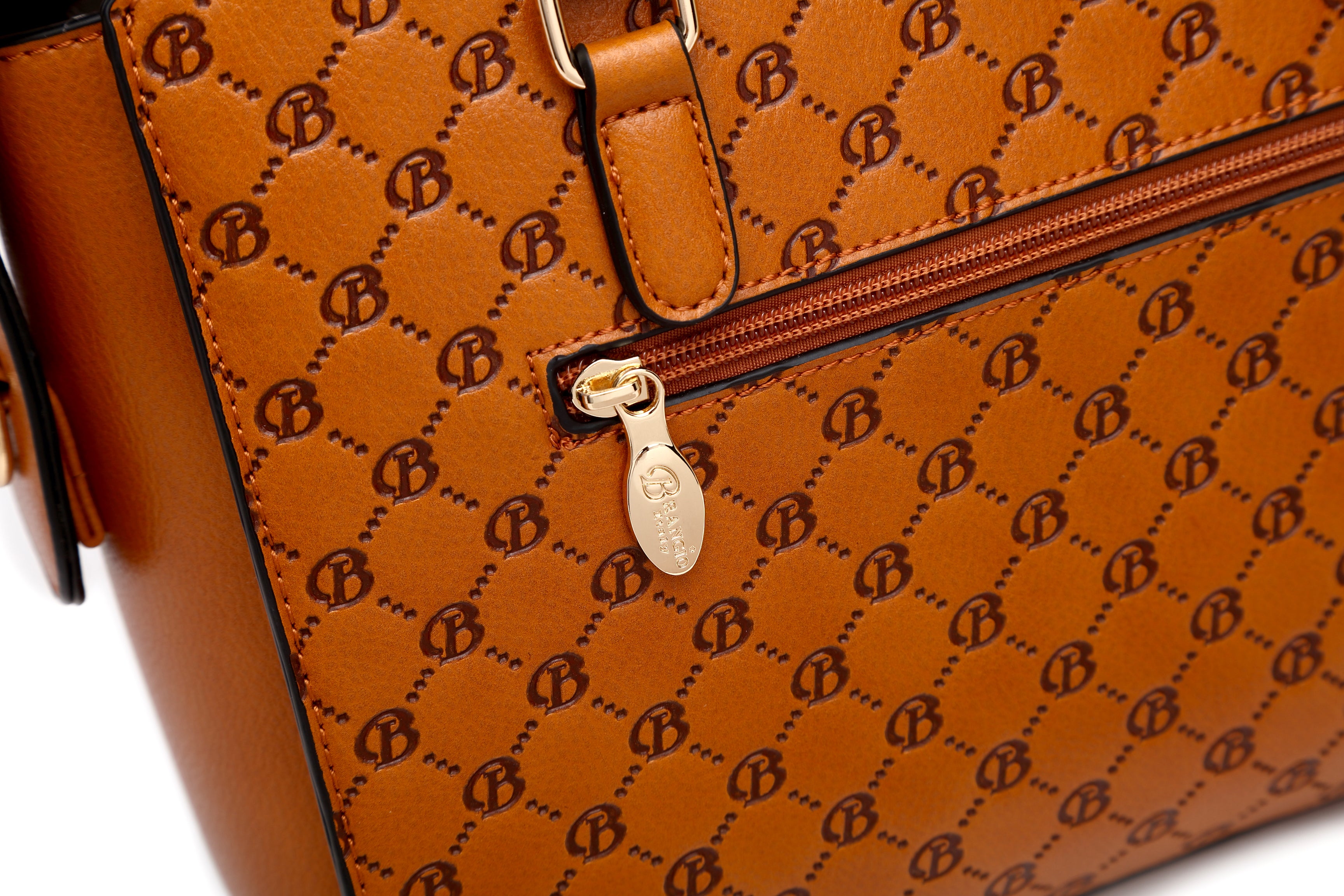 Millionaire Double Layer Crystal Engraved Matte Satchel - Brangio Italy Collections