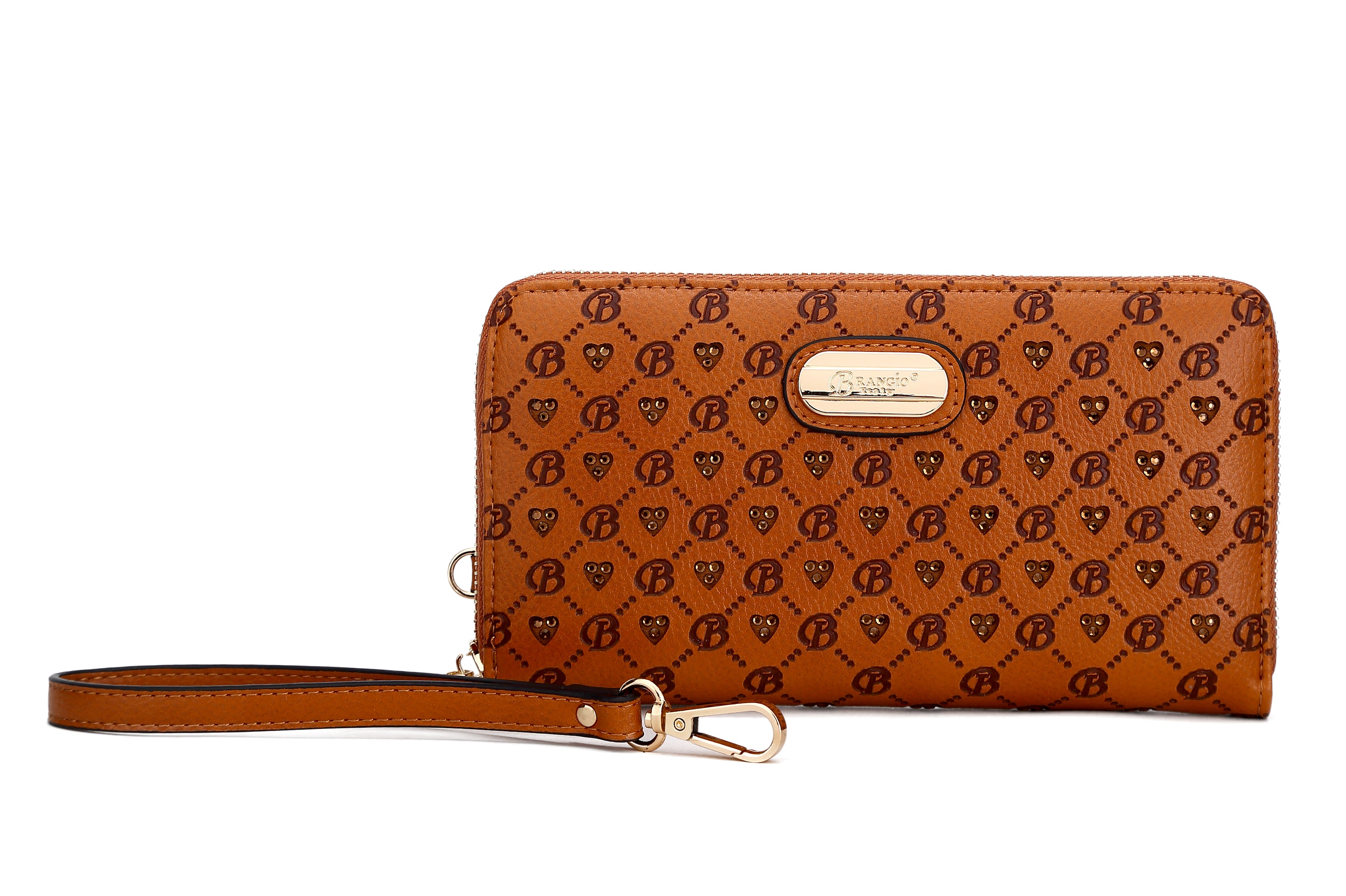 Millionaire Gem Crystal Wristlet Wallet - Brangio Italy Collections