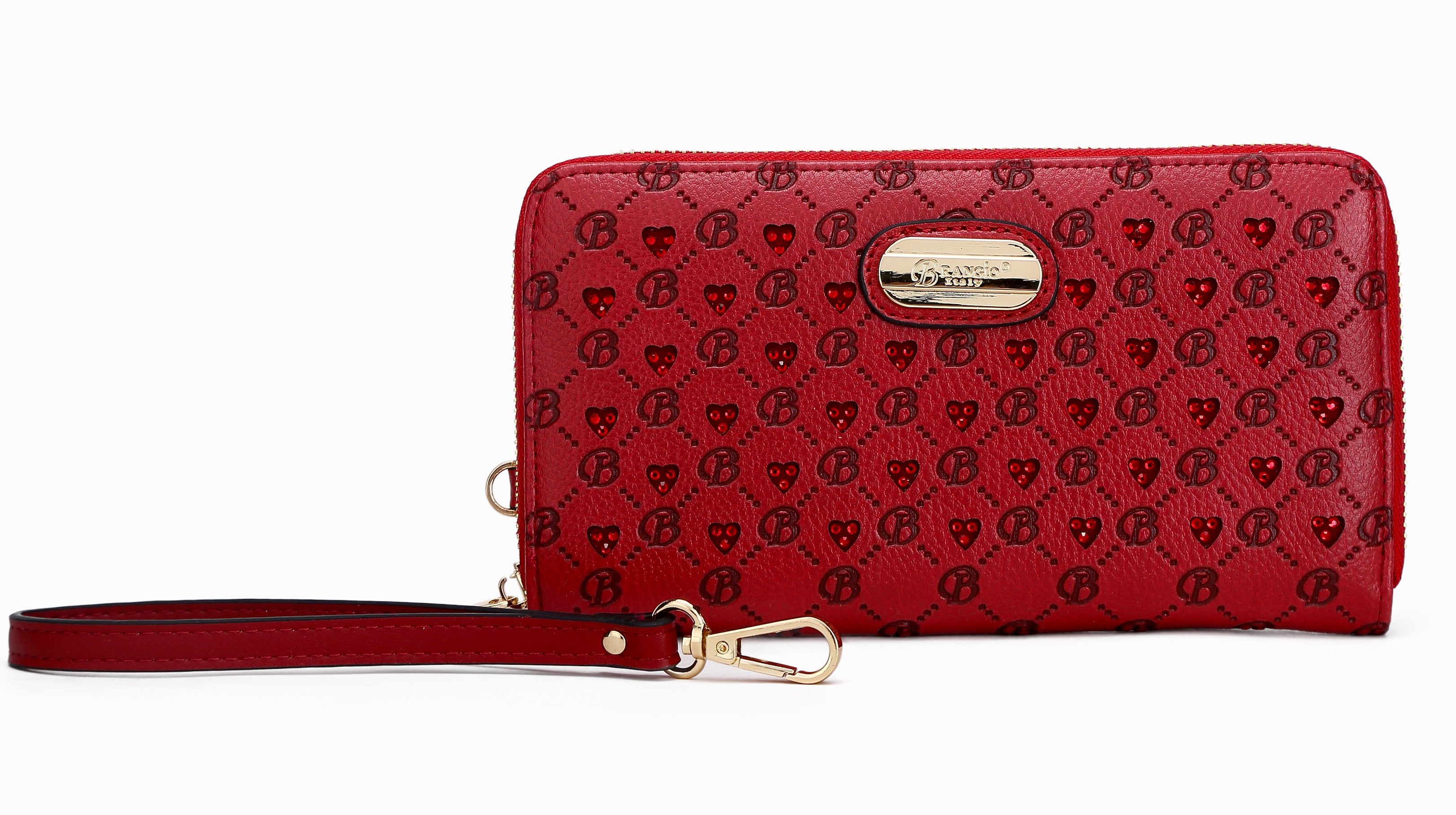 Millionaire Queen Double Layer Crystal Engraved Tote + Wallet Set