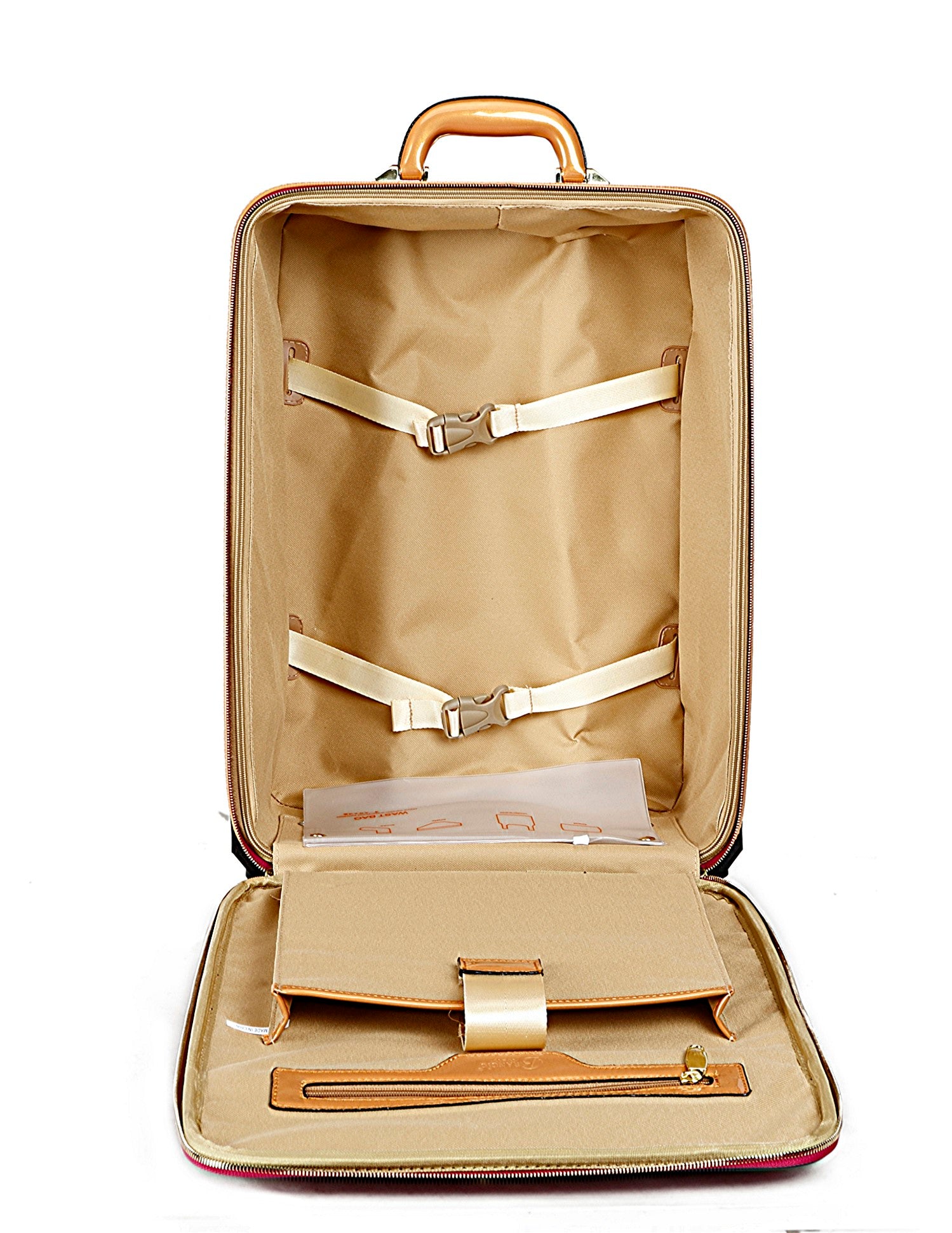 Starz Art Retro 3PC Set | Luxury Women Overnight Bag Set with Spinning Wheels - Brangio Italy Co.