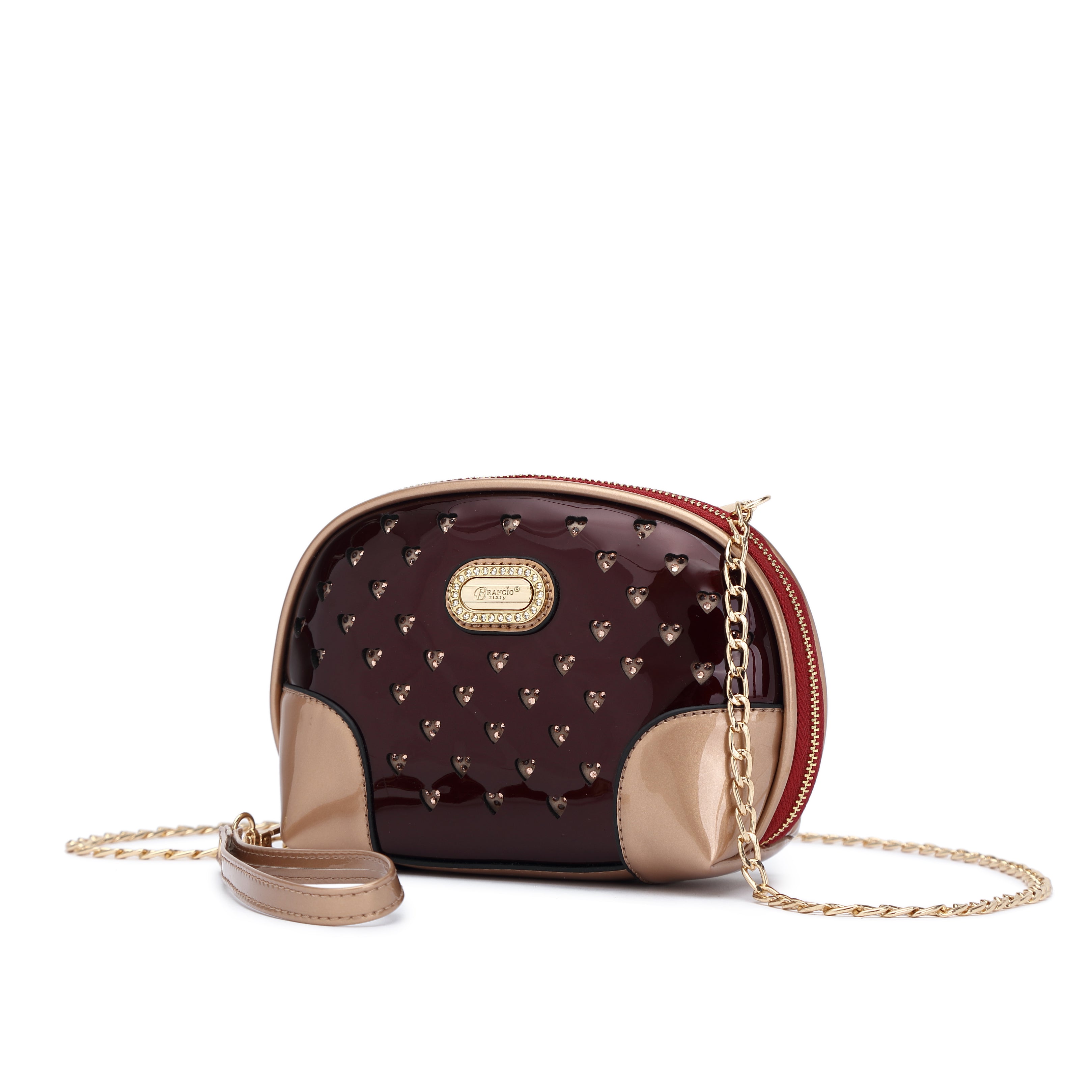 Brangio Italy  Mini Heart Studs Crossbody