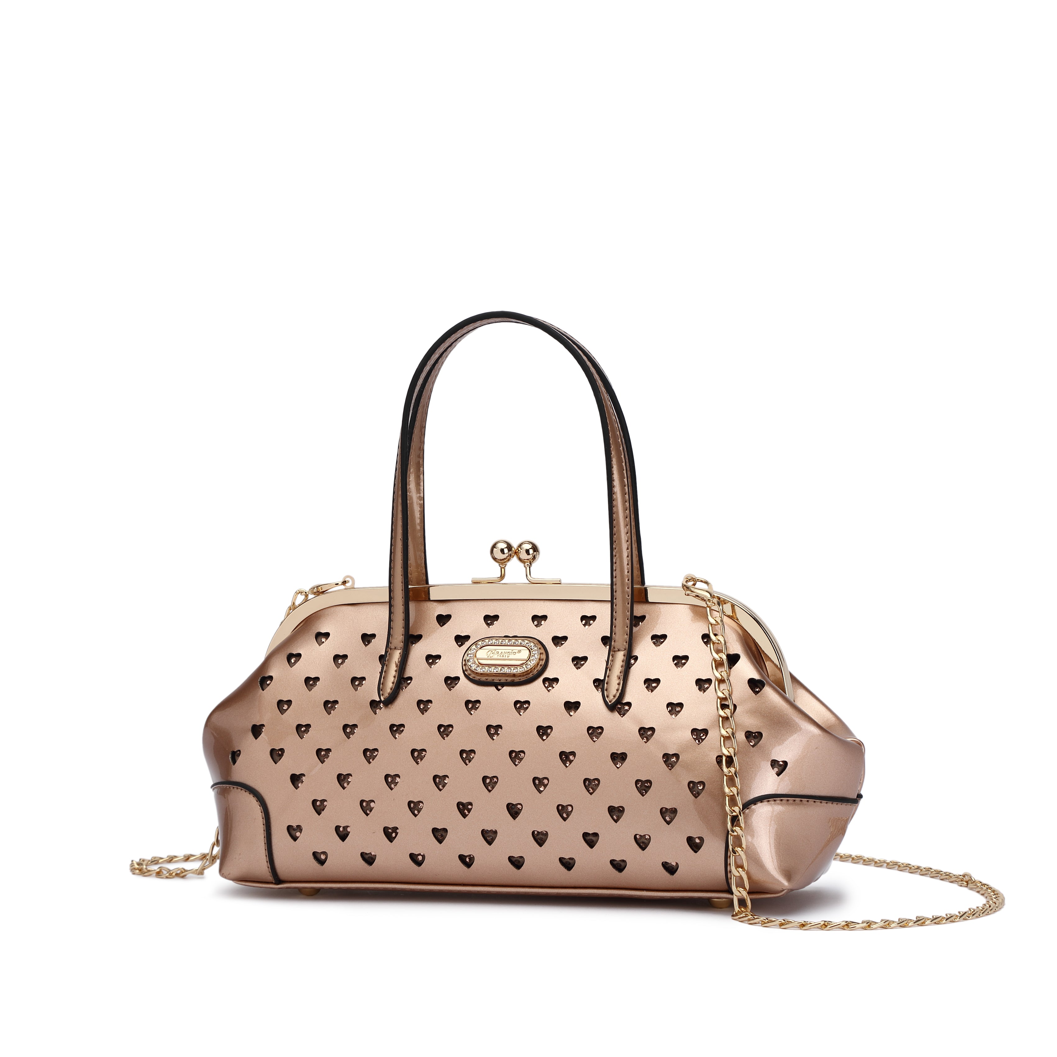 Brangio Italy Heart Studs Handbag & Crossbody Bag